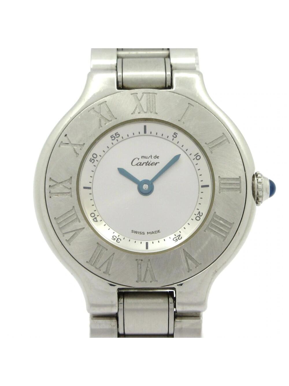 Cartier Must 21 Sm 1*** N******* Silver #338658C14B